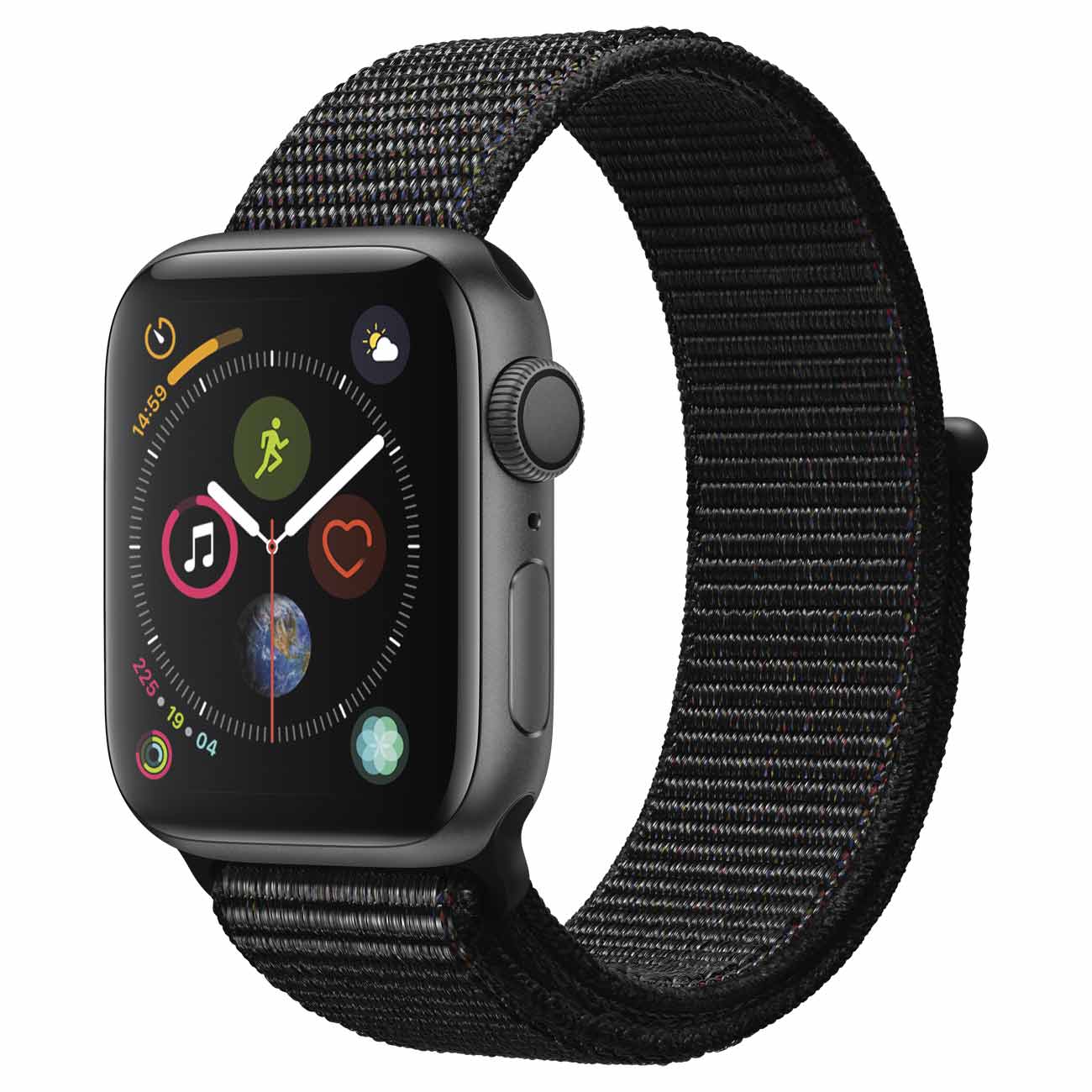 Смарт-часы Apple Watch S4 Sport 40mm SpaceGrey Al/Black Sport Loop
