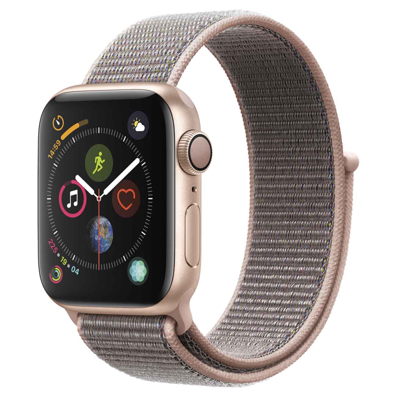 Смарт-часы Apple Watch S4 Sport 40mm Gold Al/Pink Sand Sport Loop