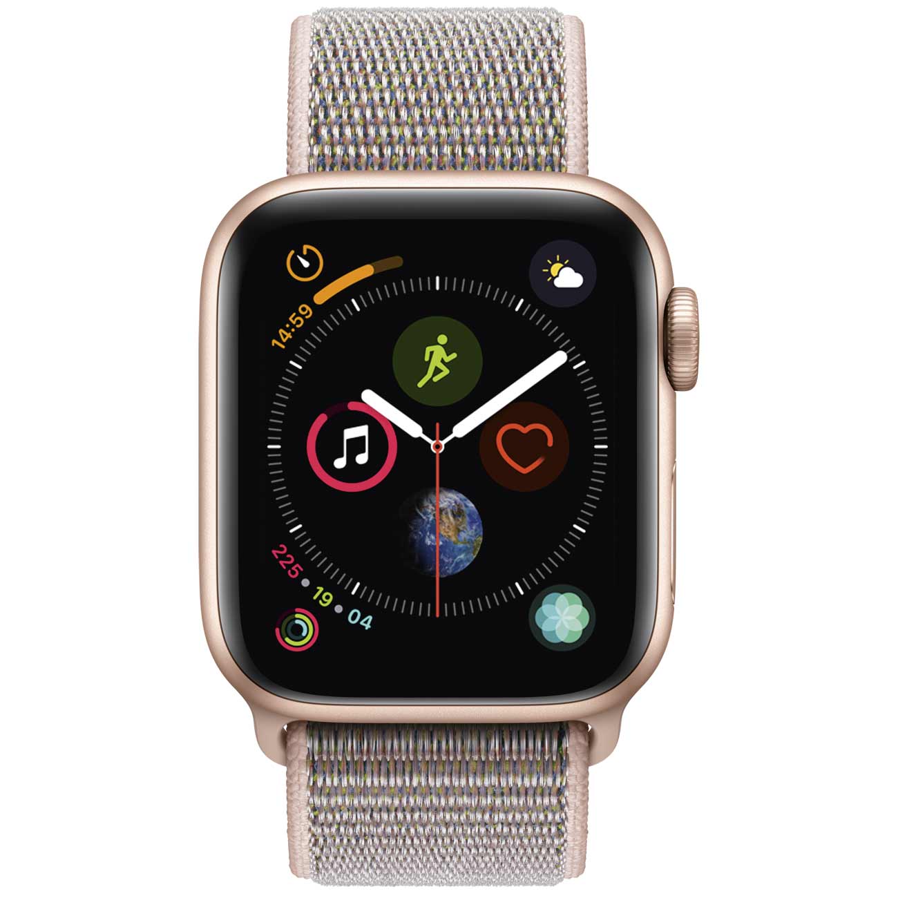 Смарт-часы Apple Watch S4 Sport 40mm Gold Al/Pink Sand Sport Loop