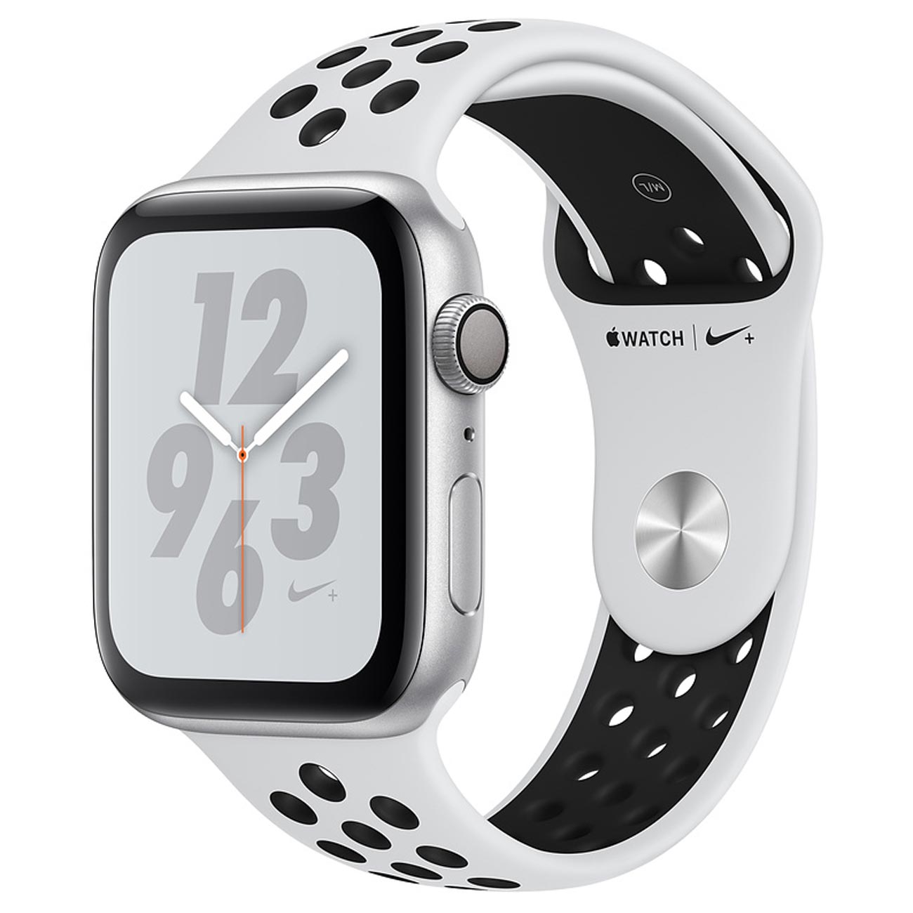Смарт-часы Apple Watch S4 Nike+ 44mm Silver Al/Bl Nike Sport Band