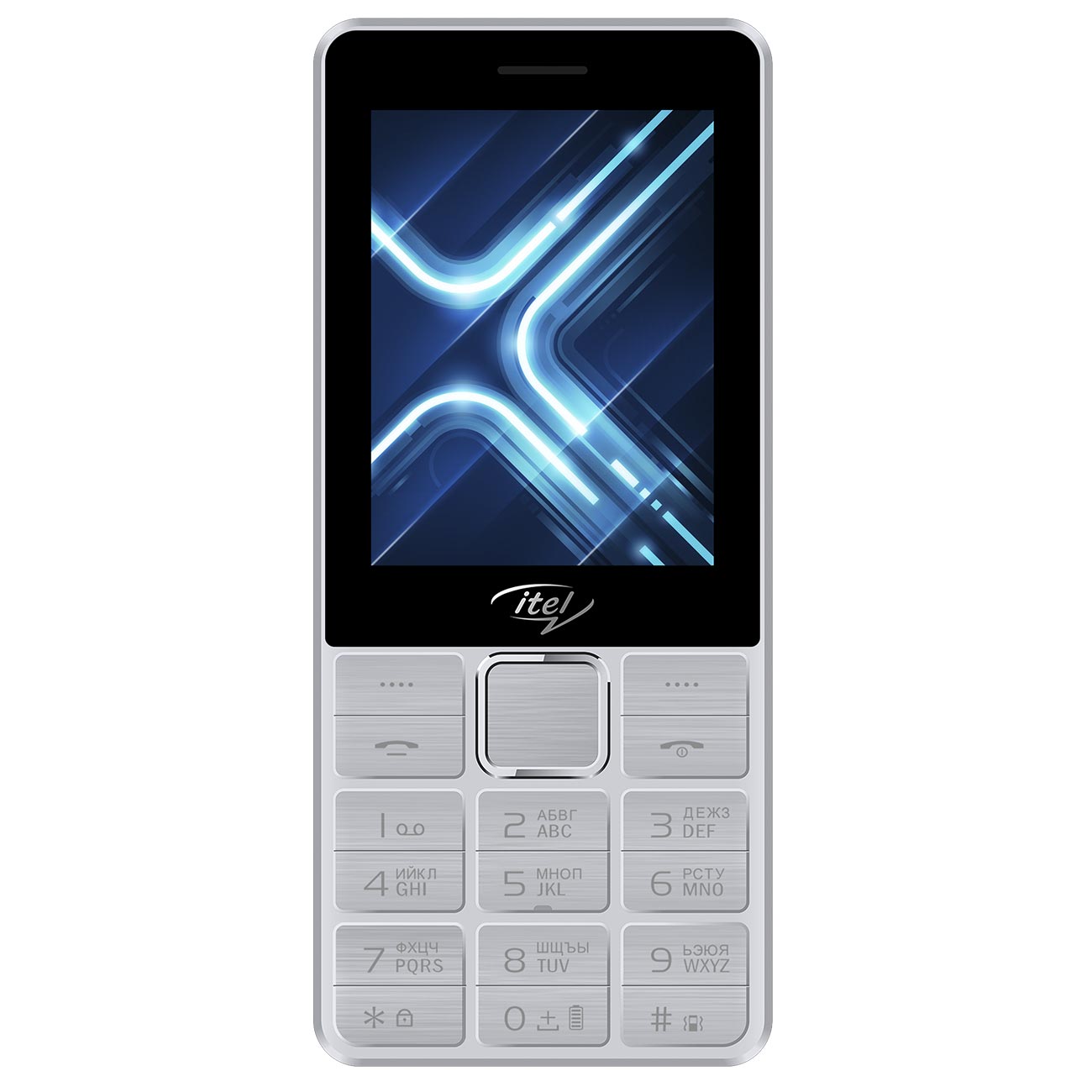 Мобильный телефон Itel IT5630 серебристый