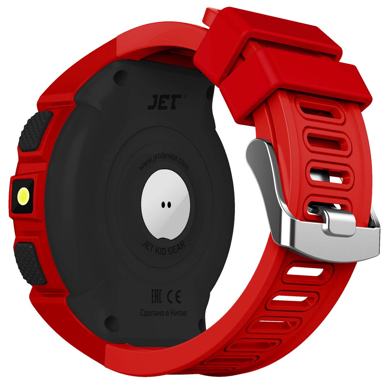 Часы с GPS трекером Jet Kid Gear Red/черный