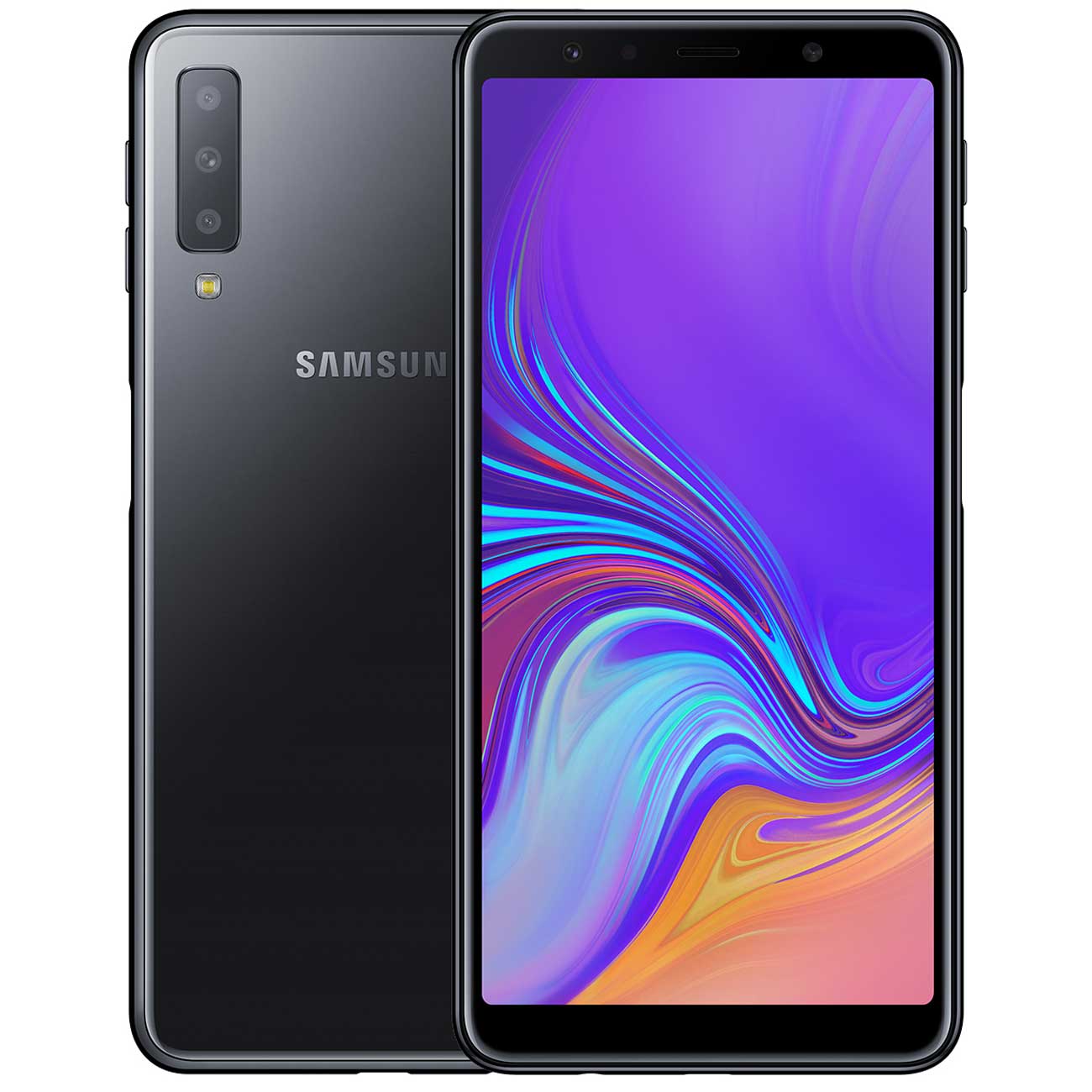 Смартфон Samsung Galaxy A7 64Gb Black (SM-A750FN) фото