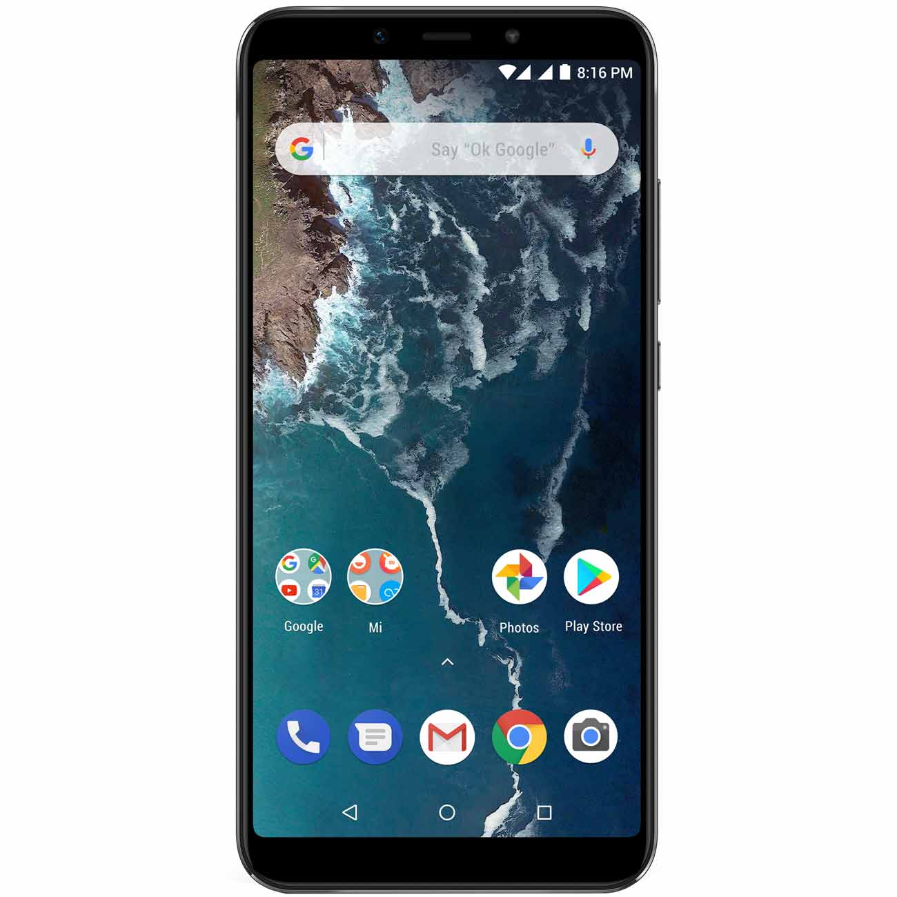 Смартфон Xiaomi Mi A2 64Gb черный фото