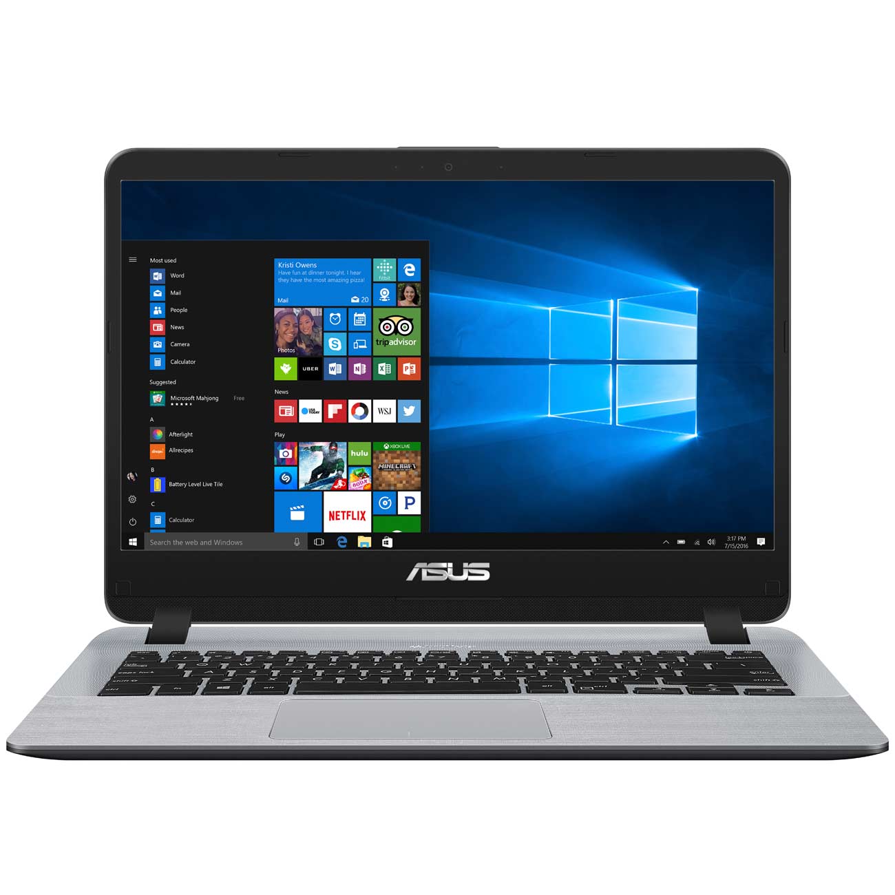 Ноутбук ASUS X407UA-EB212