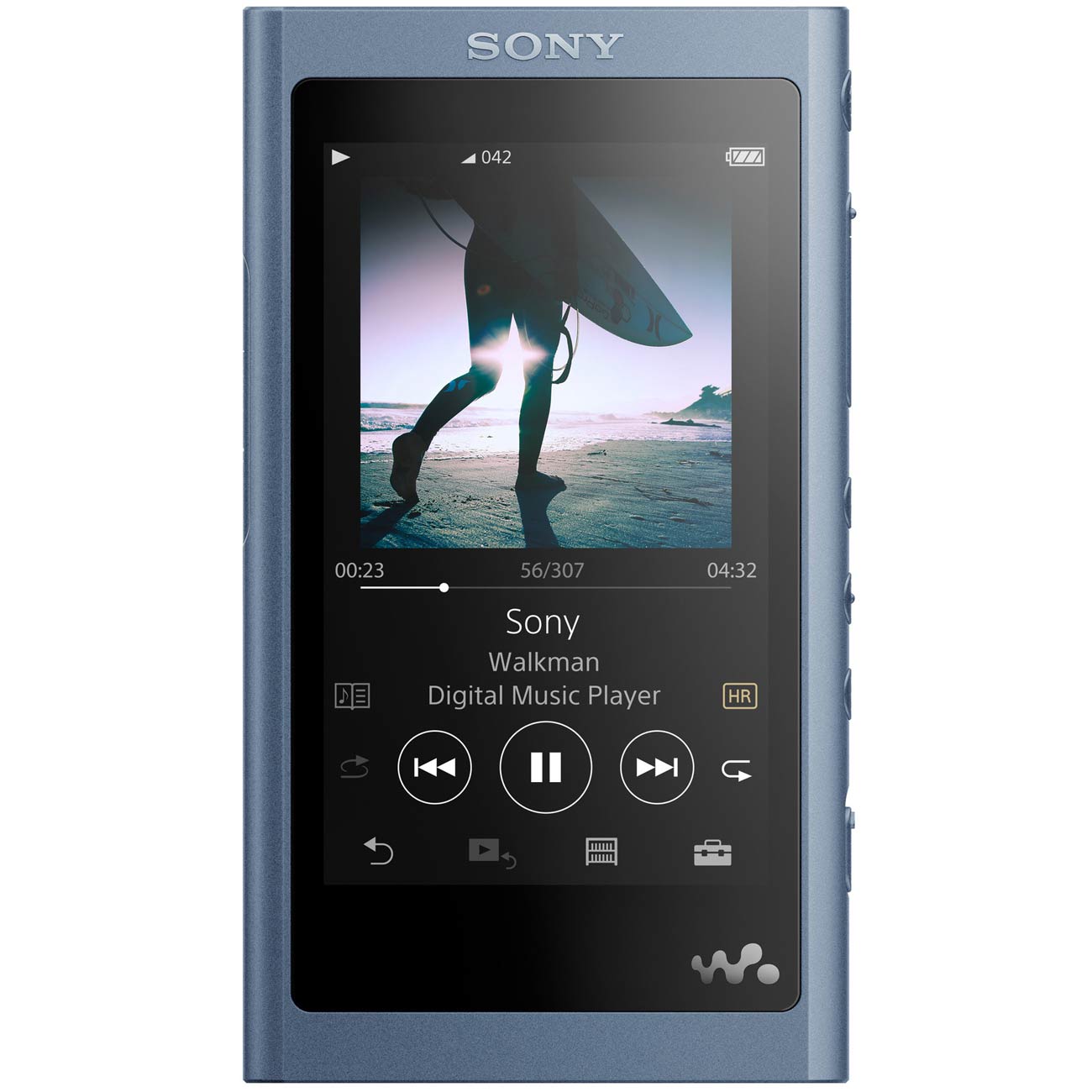 Портативный медиаплеер премиум Sony NW-A55 синий