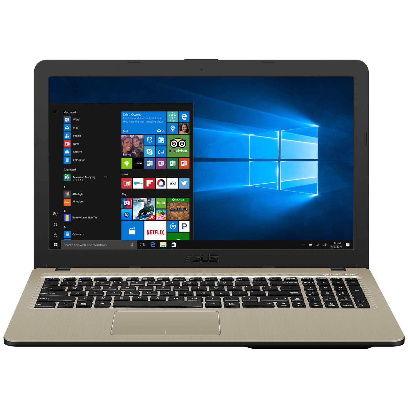 Ноутбук ASUS F540BA-GQ193T фото