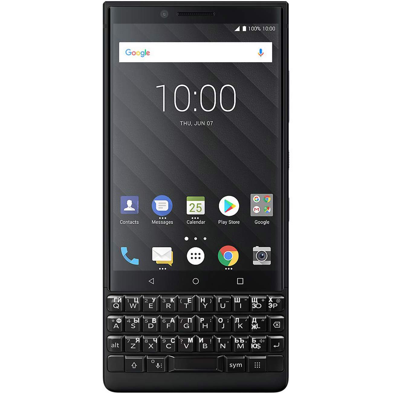 Смартфон BlackBerry KeyTwo Black (BBF100-6)