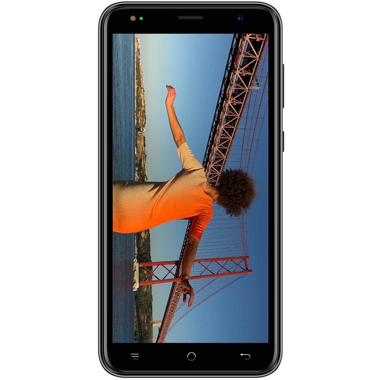 Смартфон teXet TM-5075 черный