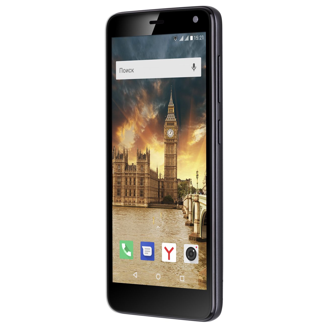 Смартфон Fly Life Compact 4G черный