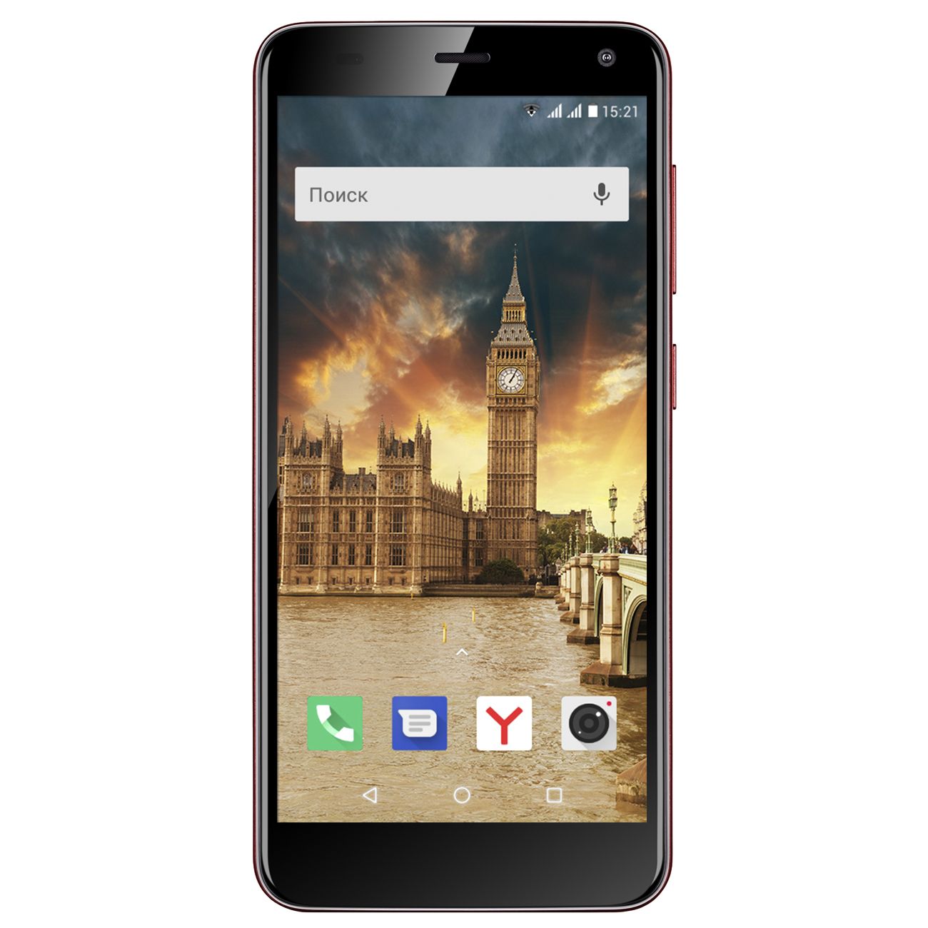 Смартфон Fly Life Compact 4G красный