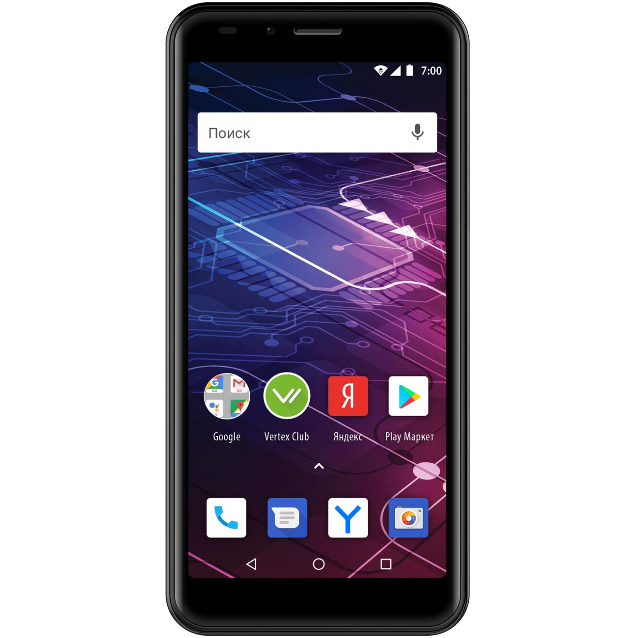 Смартфон Vertex Impress Click NFC 3G черный