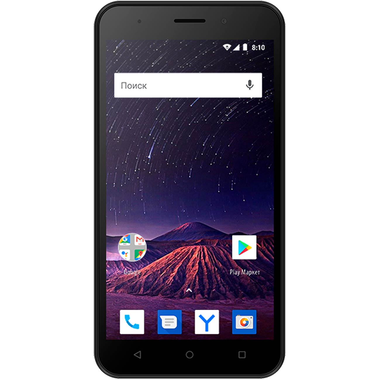 Смартфон Vertex Impress Luck NFC 4G черный фото