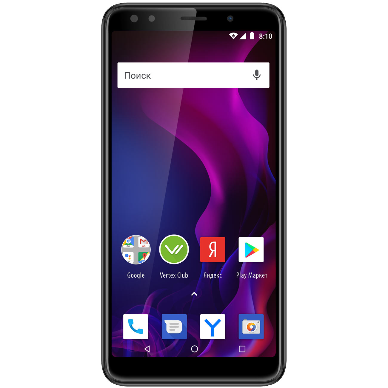 Смартфон Vertex Impress Zeon 4G графитовый