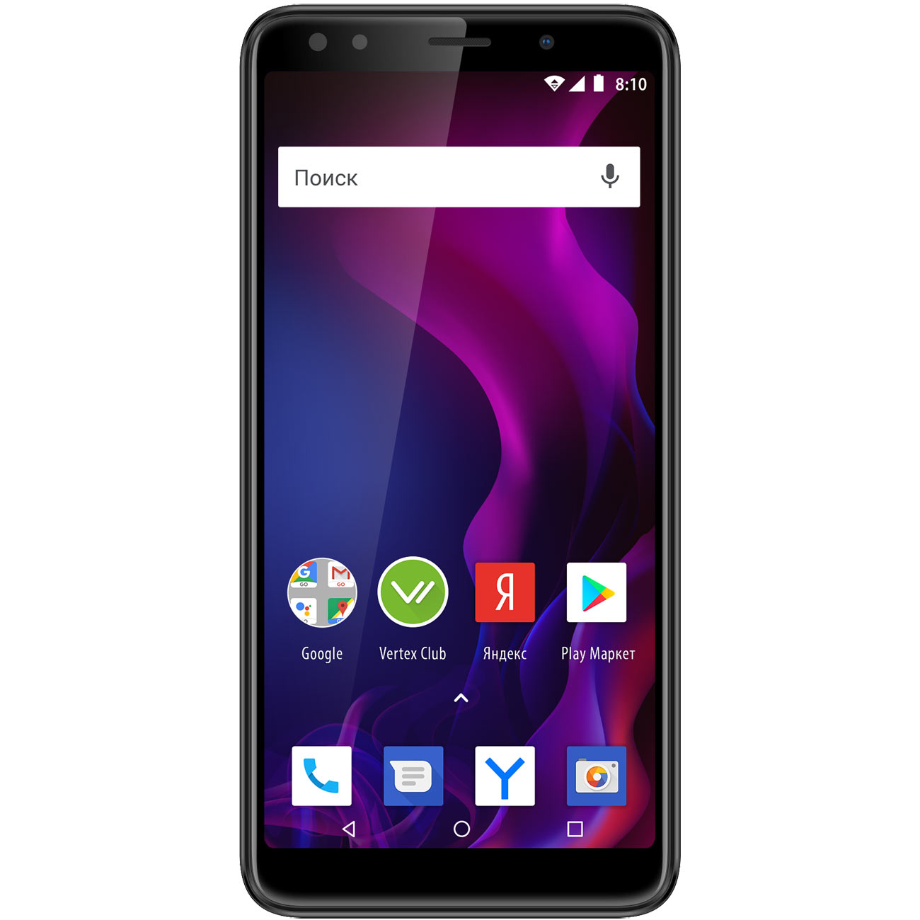 Смартфон Vertex Impress Zeon 3G графитовый