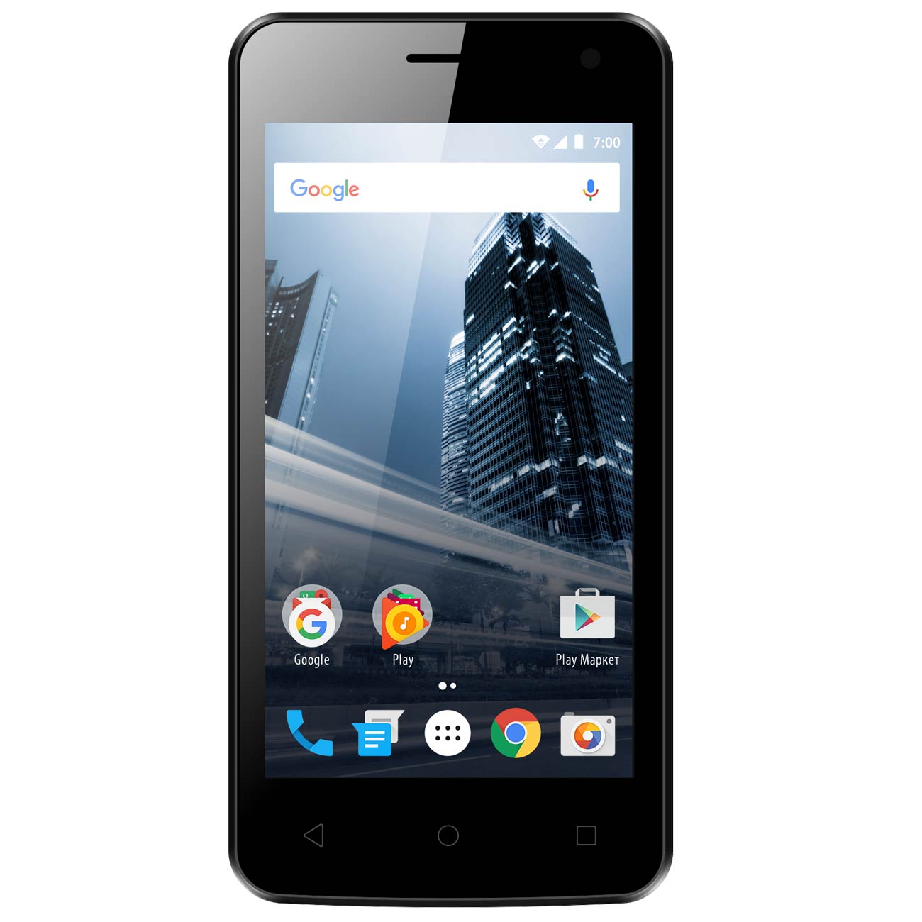 Смартфон Vertex Impress City 4G черный