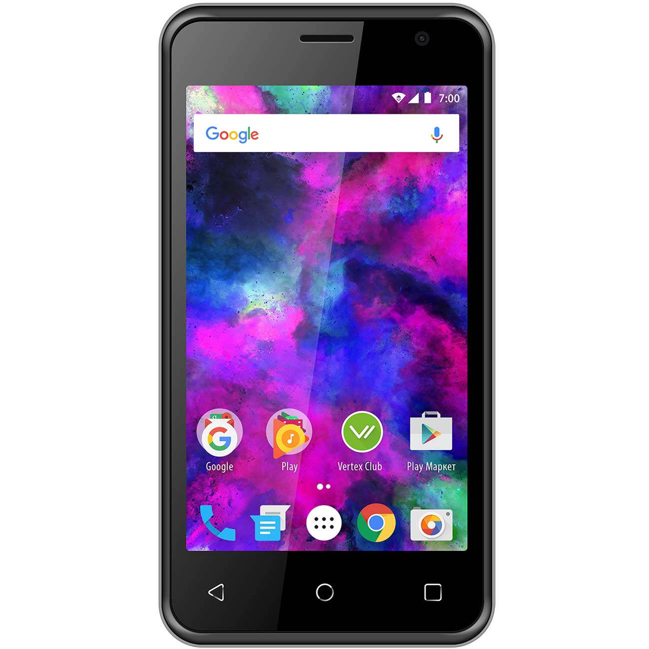 Смартфон Vertex Impress Funk 3G графитовый