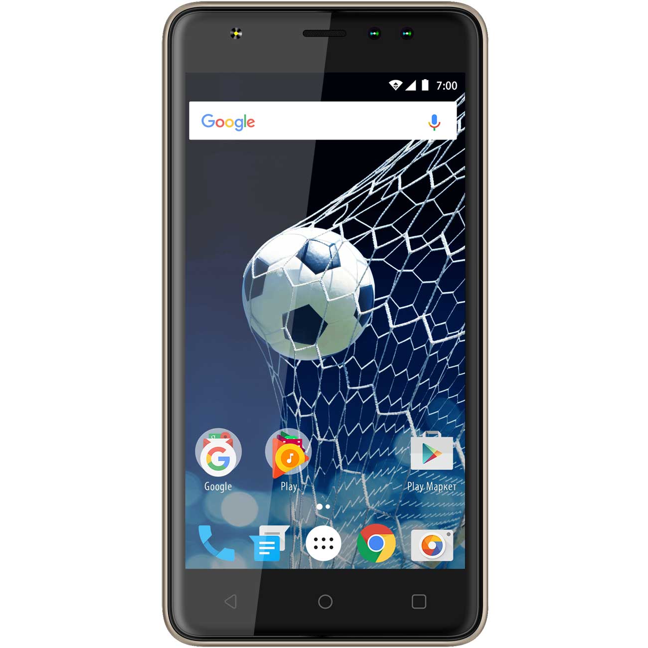 Смартфон Vertex Impress Game 3G золотой