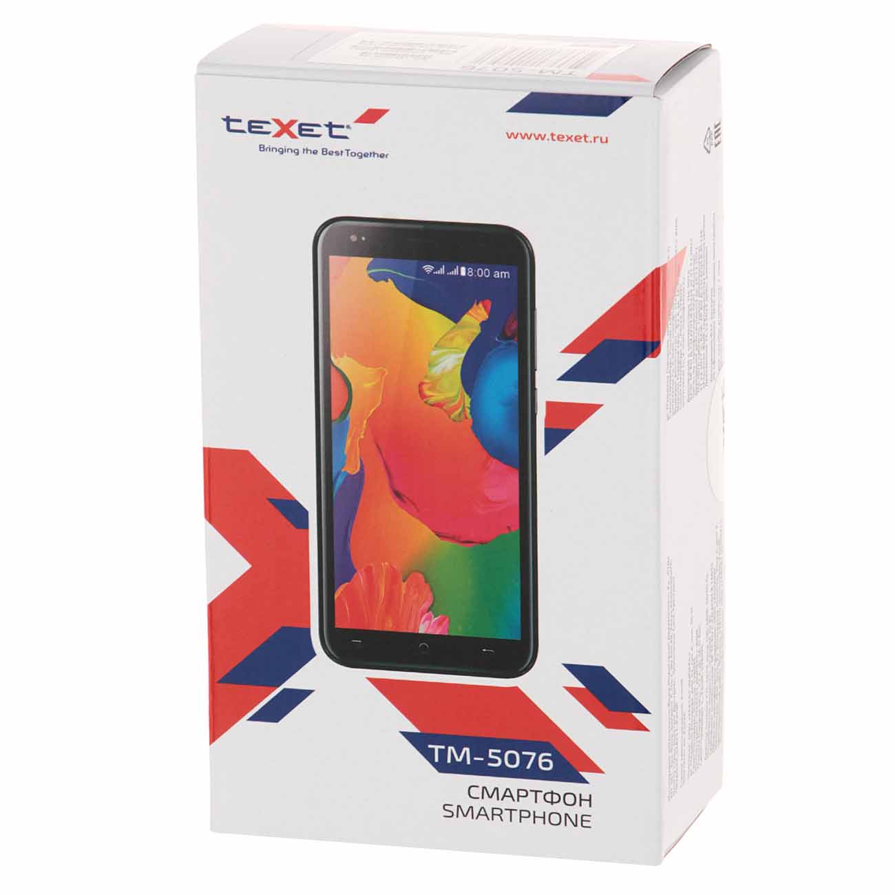 Смартфон teXet TM-5076 синий