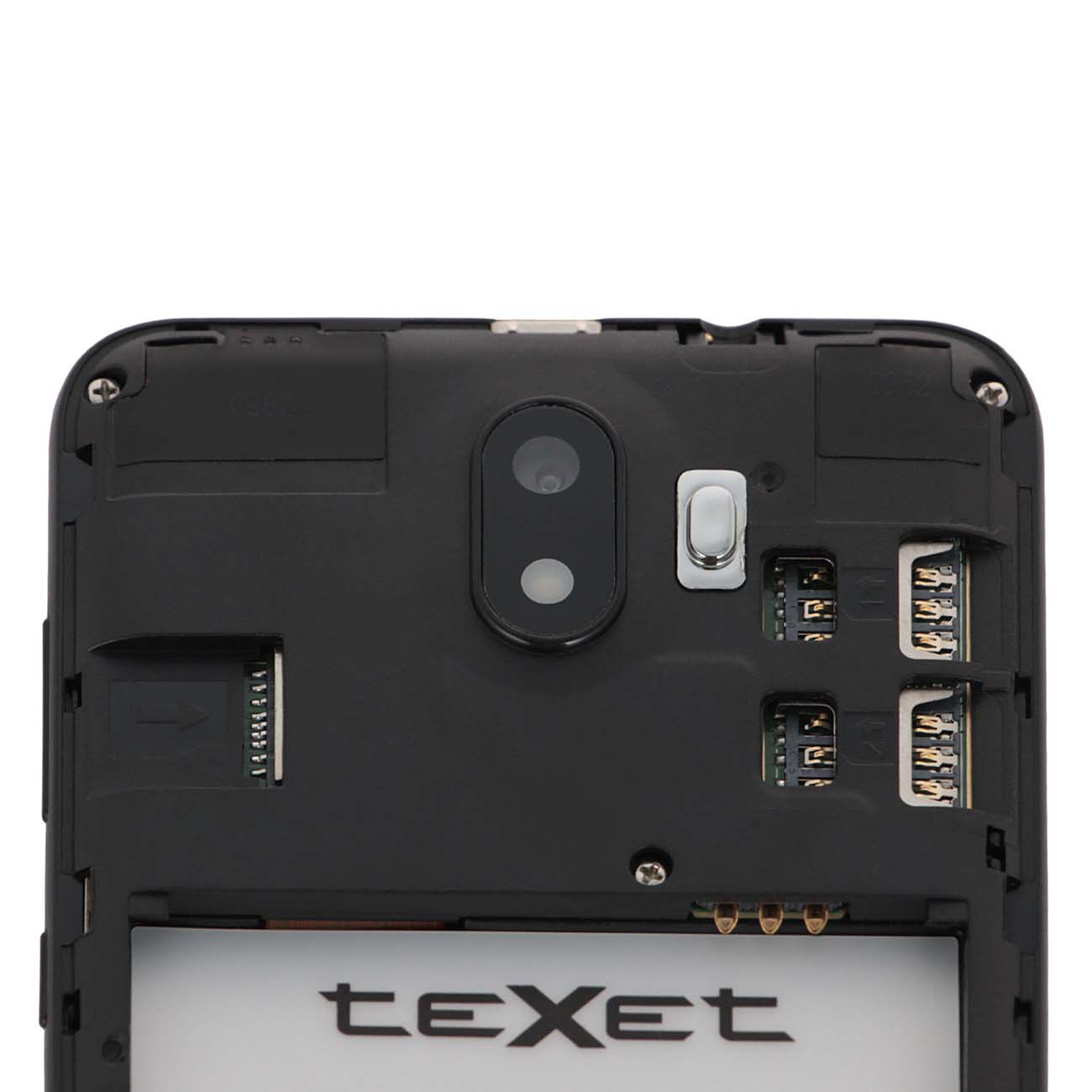 Смартфон teXet TM-5076 черный