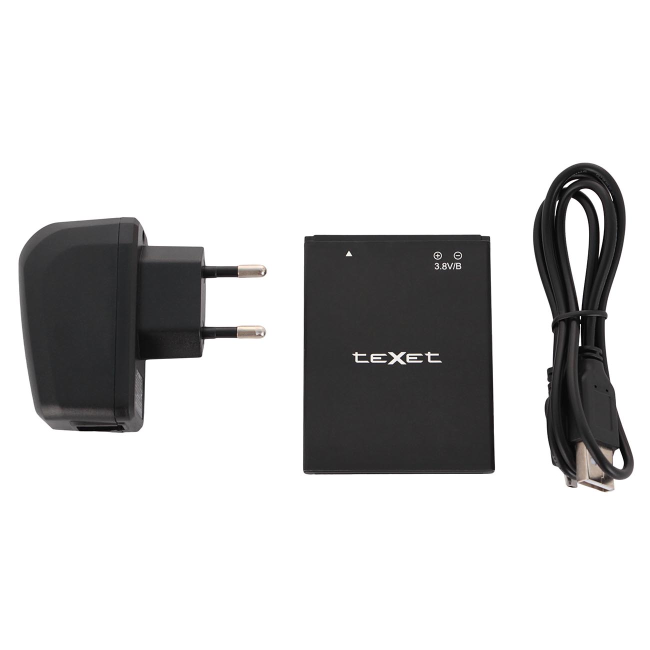 Смартфон teXet TM-5076 черный