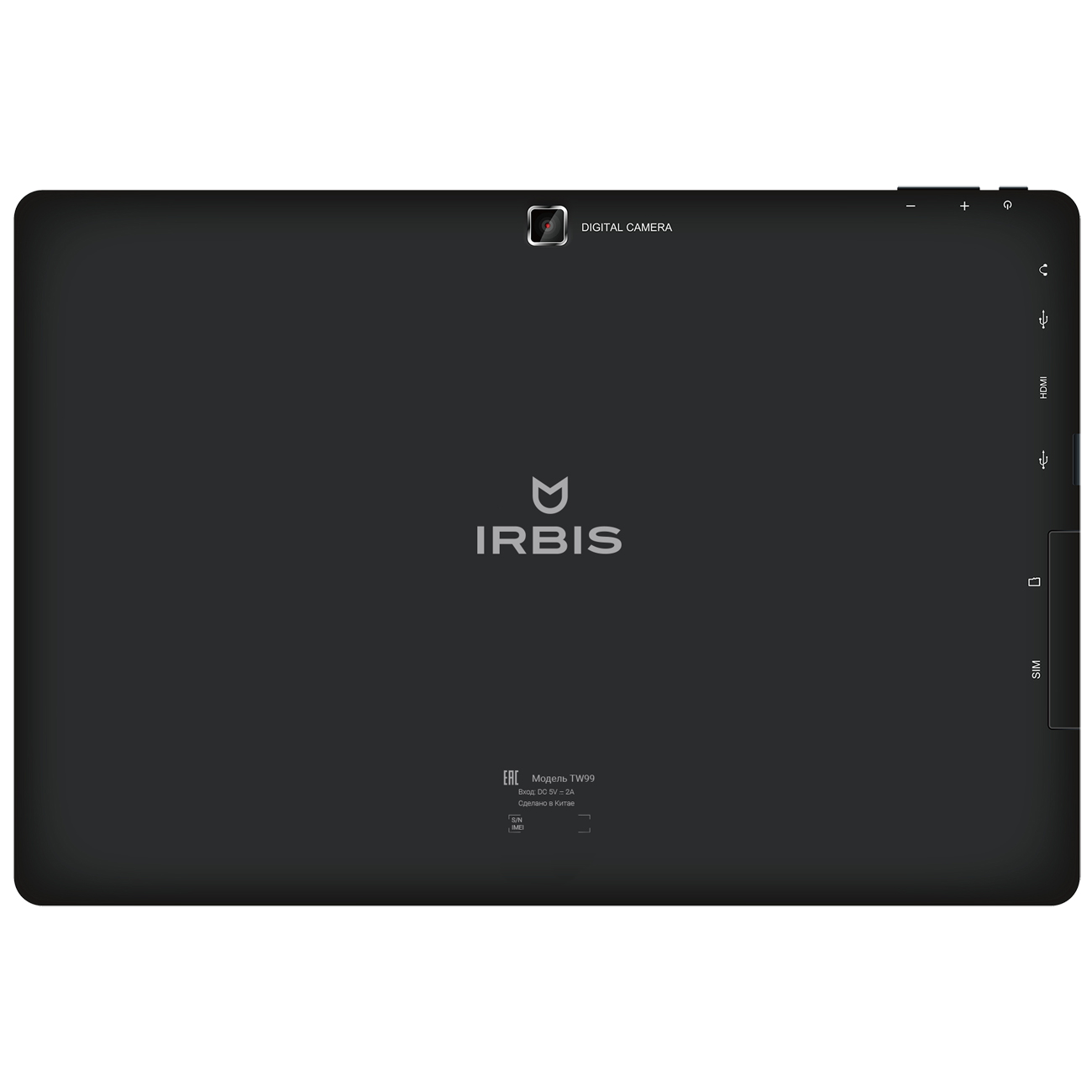 Планшет Irbis TW99 10,1" 32Gb 3G, черный