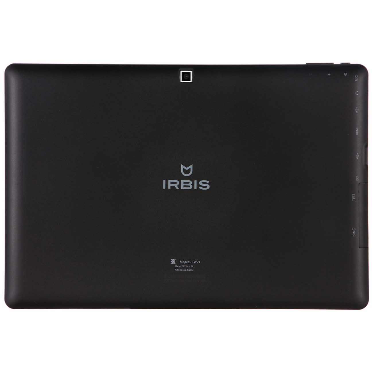 Планшет Irbis TW99 10,1" 32Gb 3G, черный