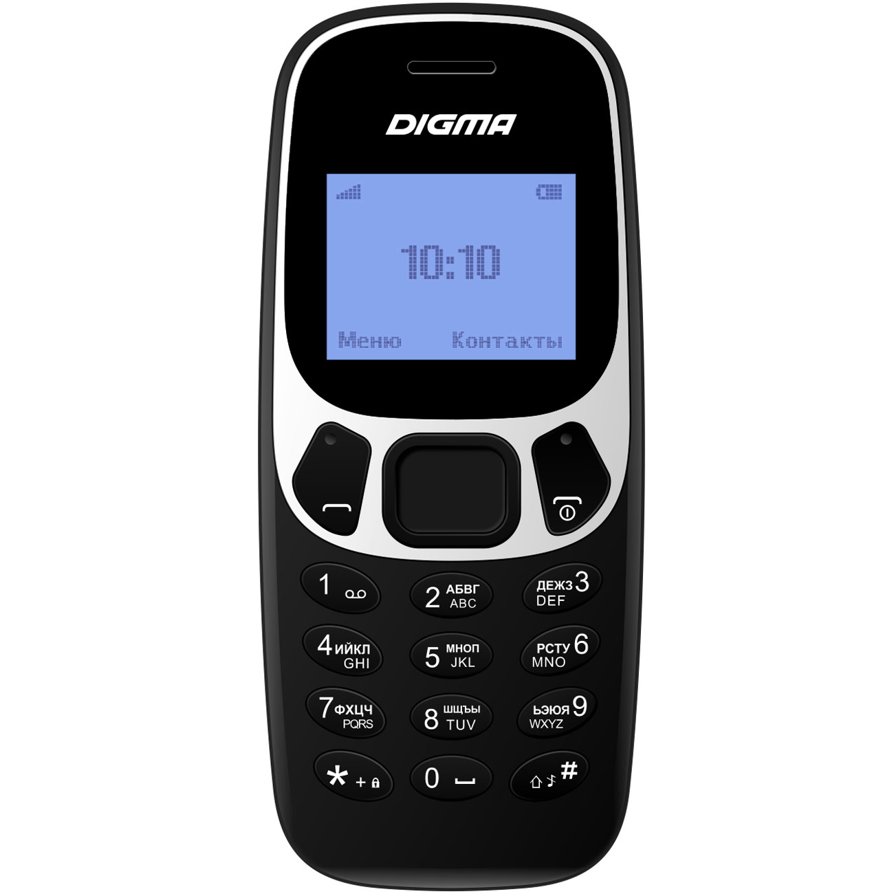 Мобильный телефон Digma Linx A105N 2G Black (LT1046PM)