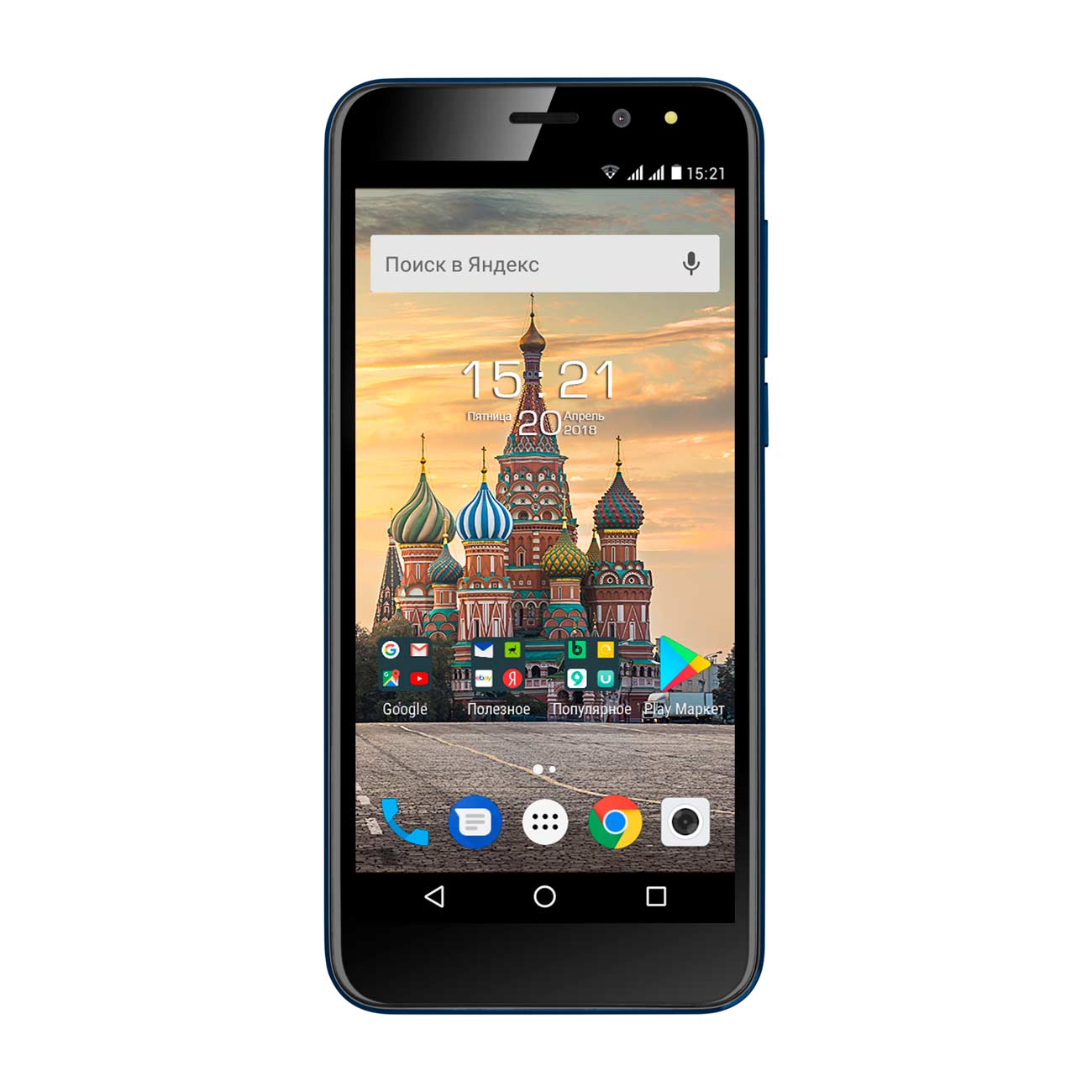 Смартфон Fly Life Compact темно-синий