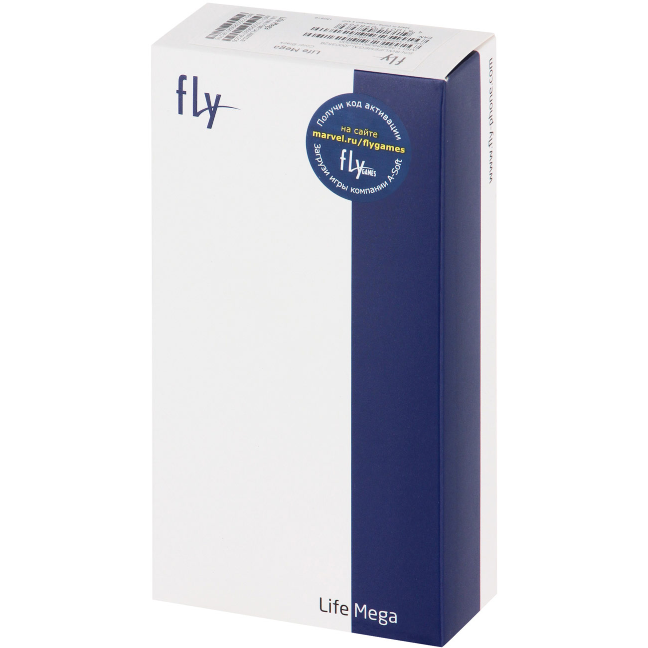 Смартфон Fly Life Mega черный