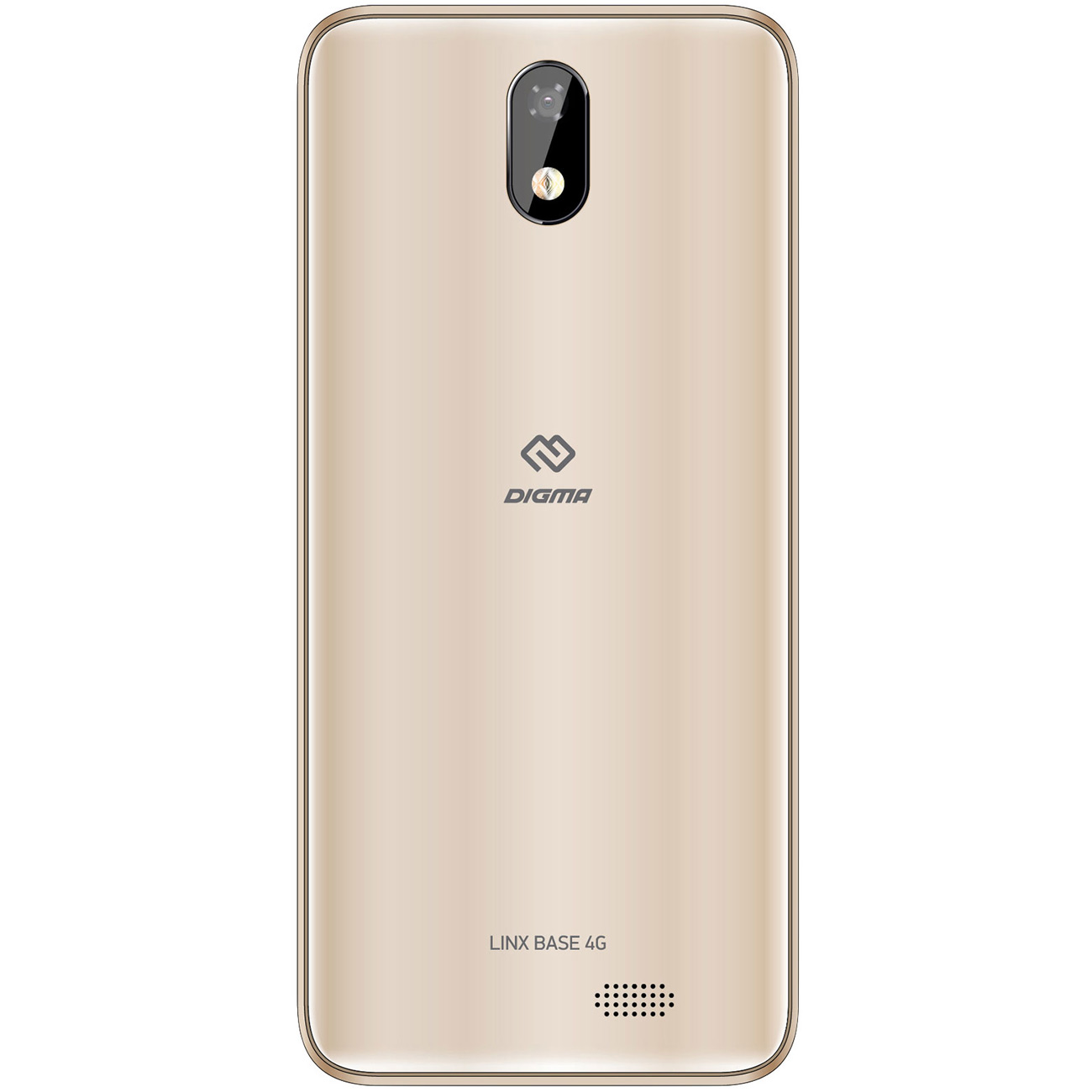 Смартфон Digma Linx Base 4G золотой