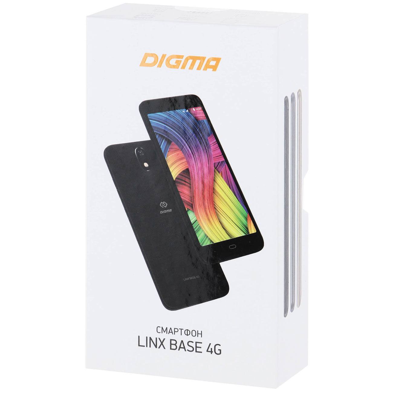 Смартфон Digma Linx Base 4G черный