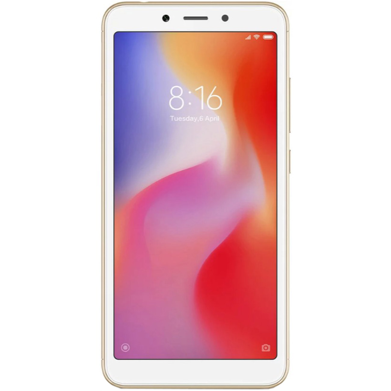 Смартфон Xiaomi Redmi 6A 16Gb золотой фото