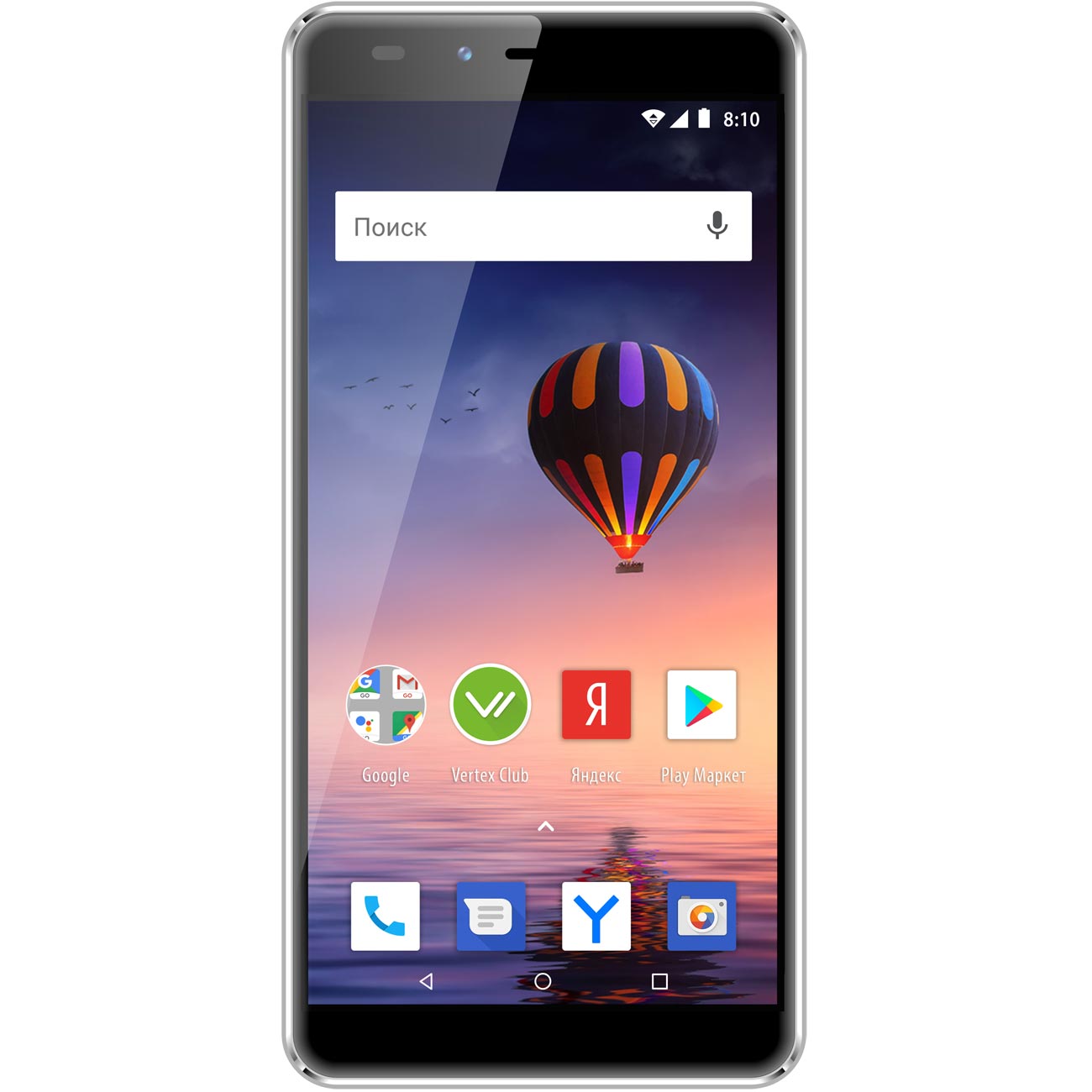 Смартфон Vertex Impress Aero (3G) графитовый