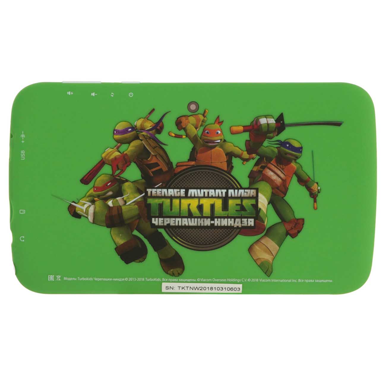 Планшет TurboKids Черепашки-ниндзя Wi-Fi 16Gb