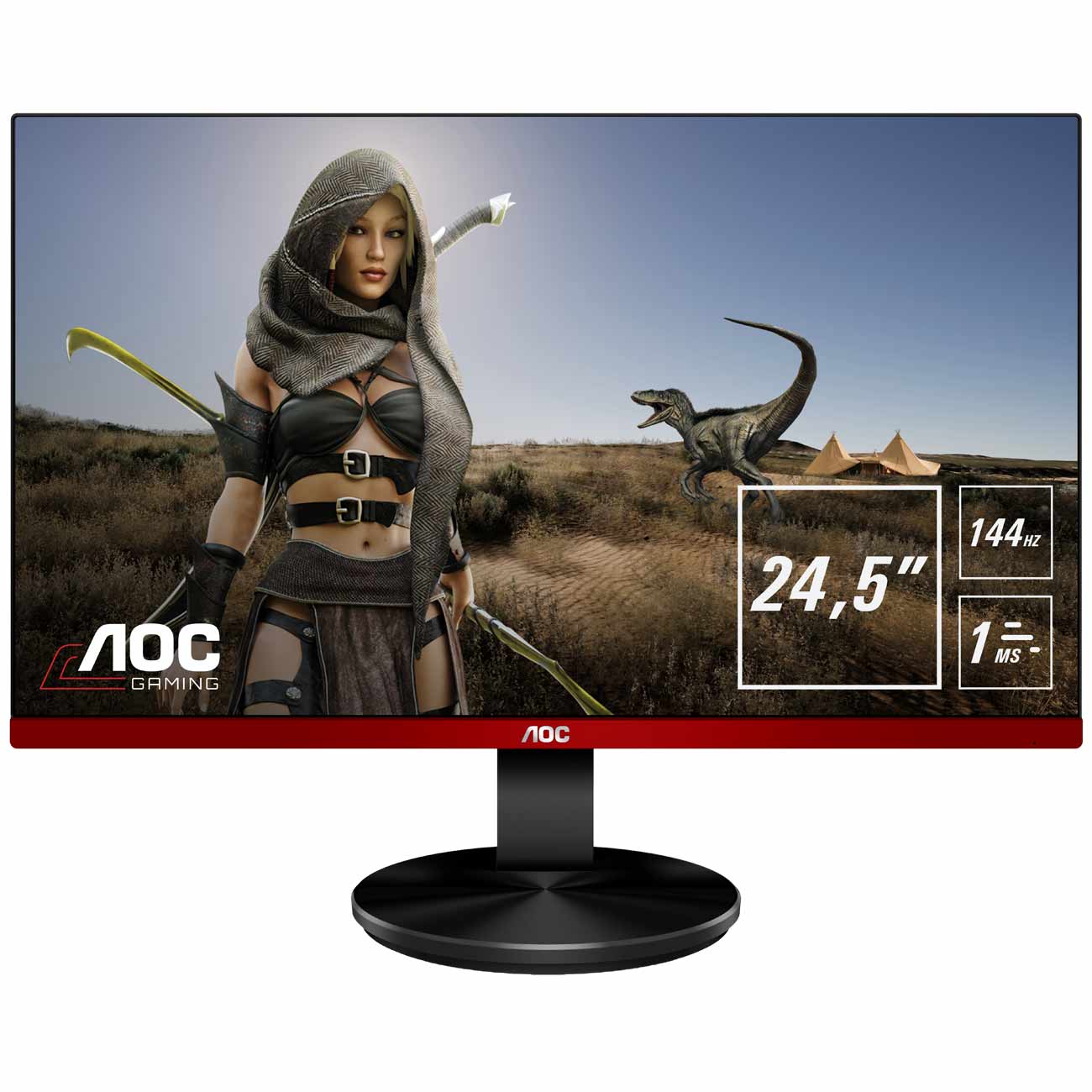 Монитор игровой AOC 24.5"/TN/1920x1080/144Гц/черный (G2590FX)