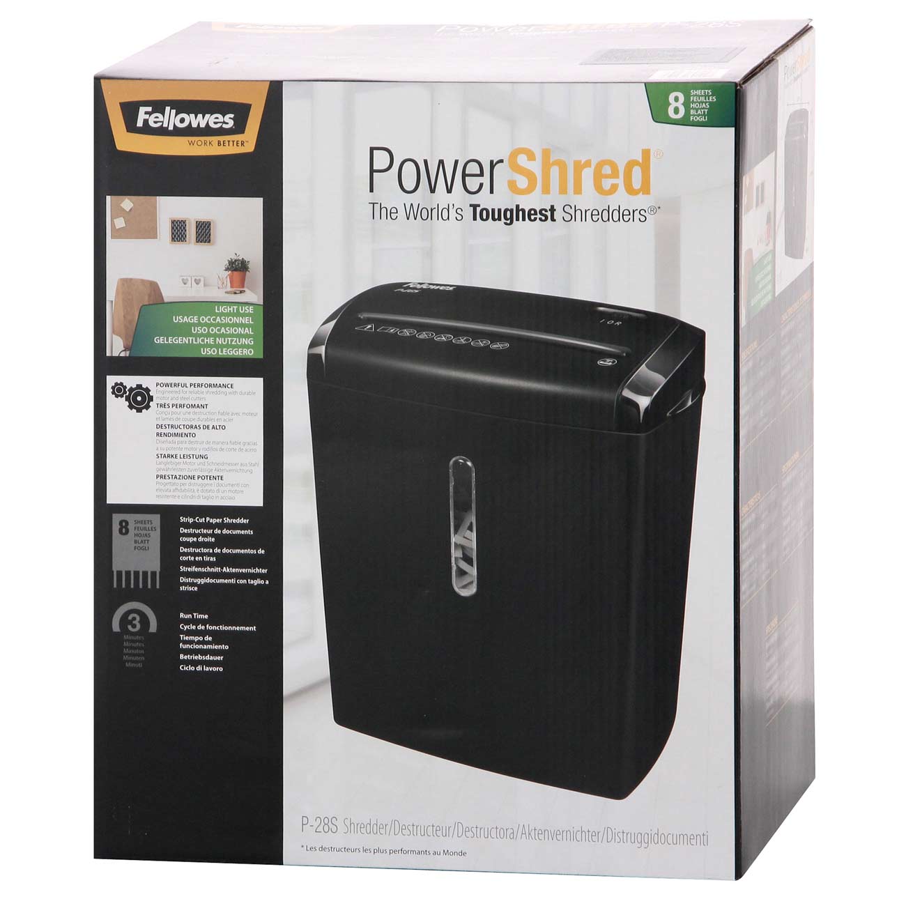 Шредер Fellowes Powershred P-28S
