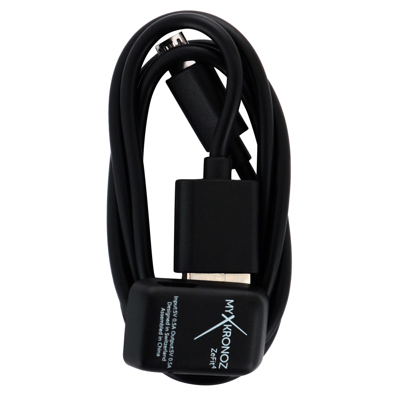 Фитнес-браслет MyKronoz ZeFit4HR черный/черный