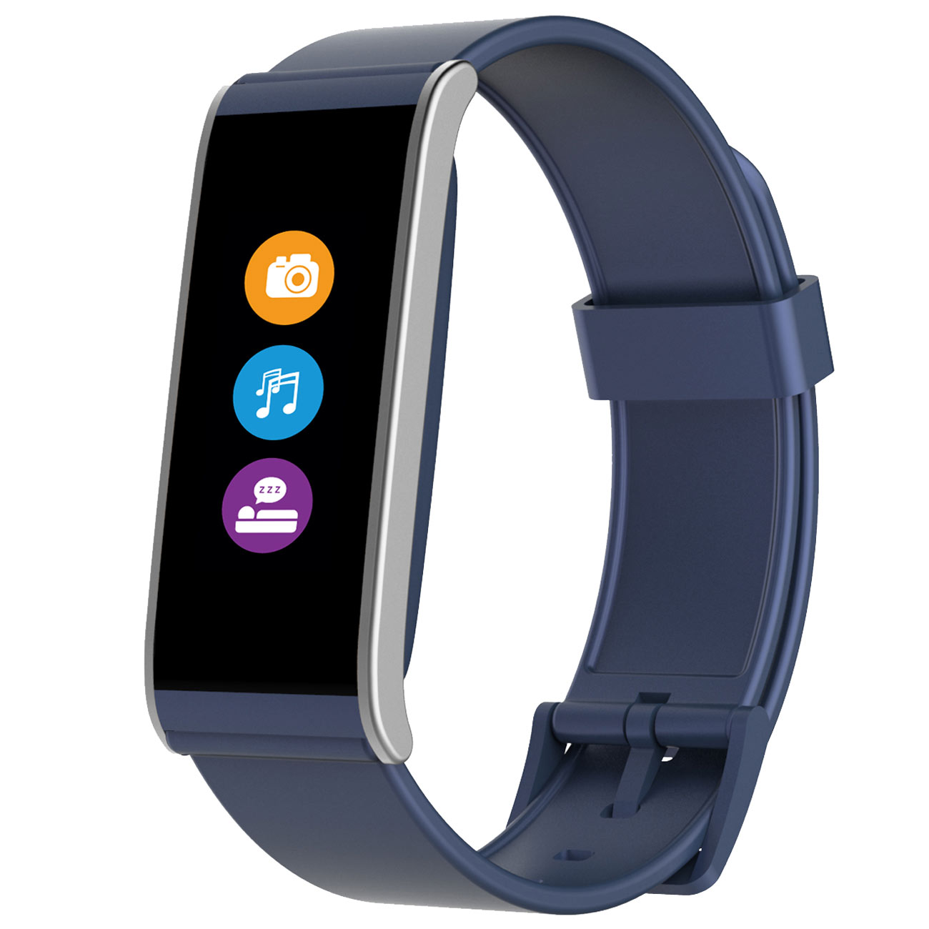 Фитнес-браслет MyKronoz ZeFit4HR Blue/серебристый