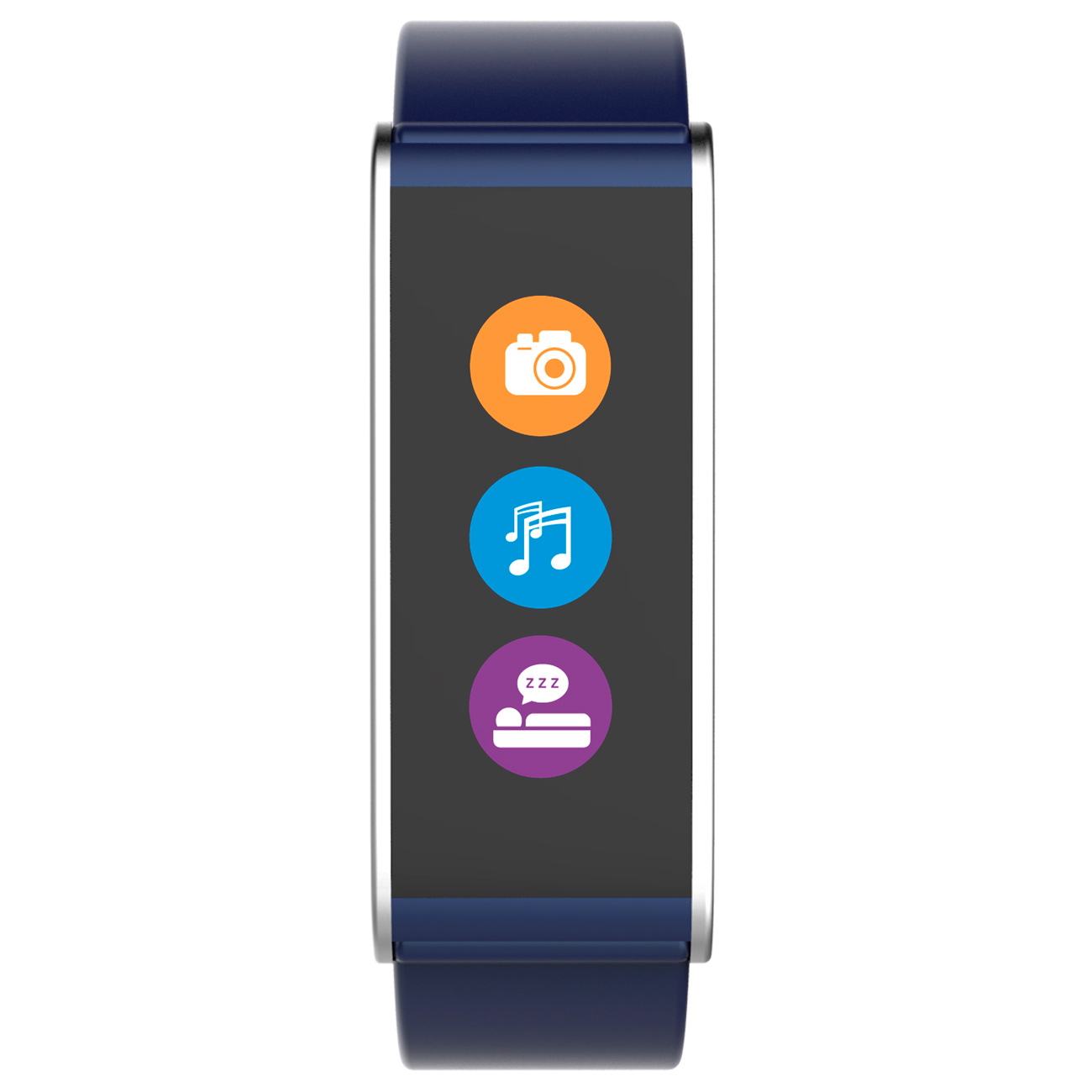 Фитнес-браслет MyKronoz ZeFit4HR Blue/серебристый