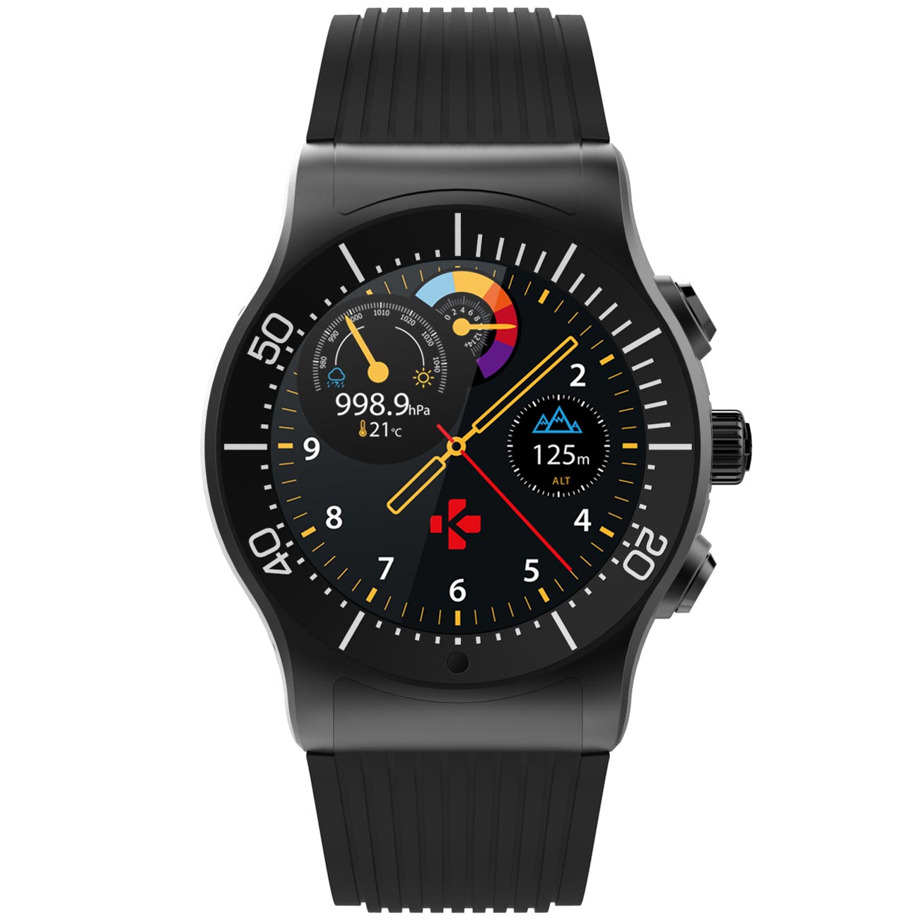 Смарт-часы MyKronoz ZeSport черный/черный