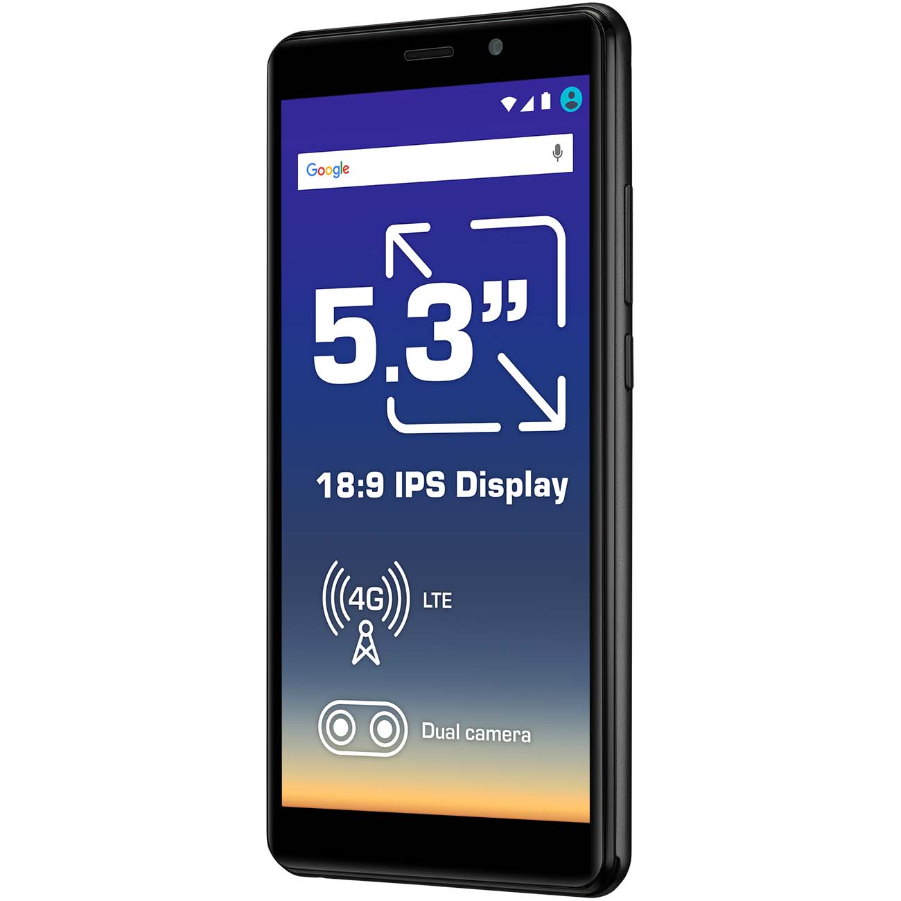 Смартфон Prestigio Muze K3 LTE Duo Black (PSP3534)