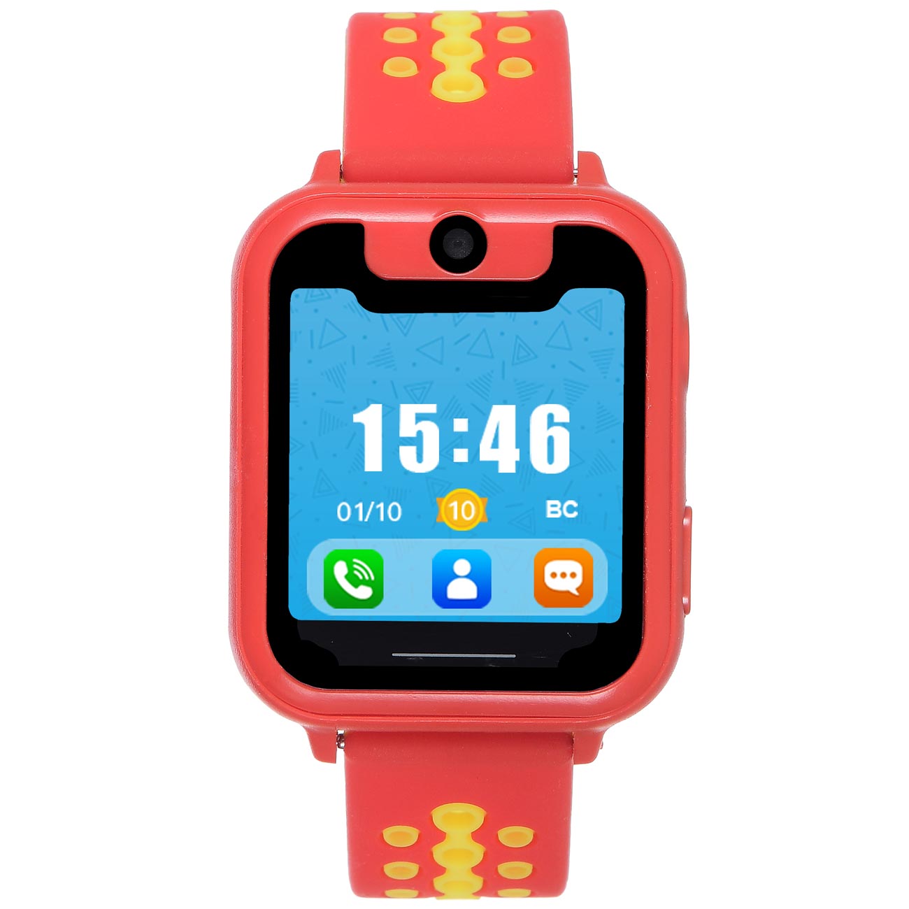Часы с GPS трекером Digma Kid K7m Red/желтый