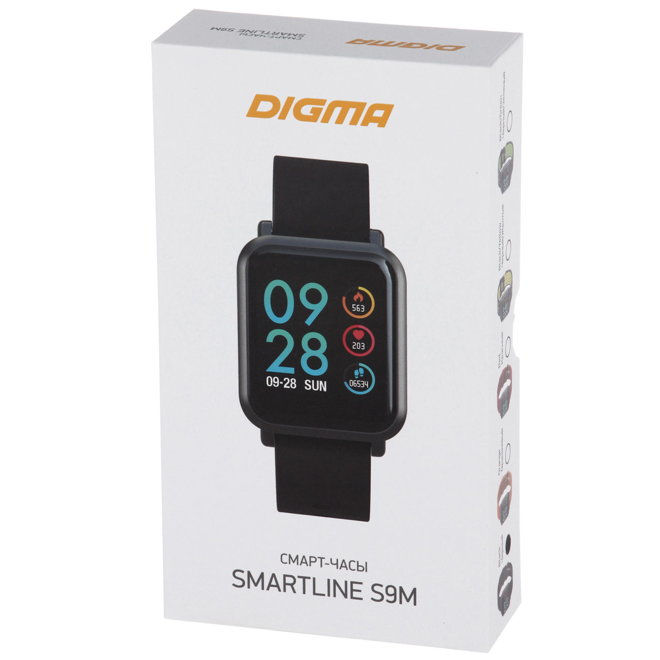 Смарт-часы Digma Smartline S9m черный