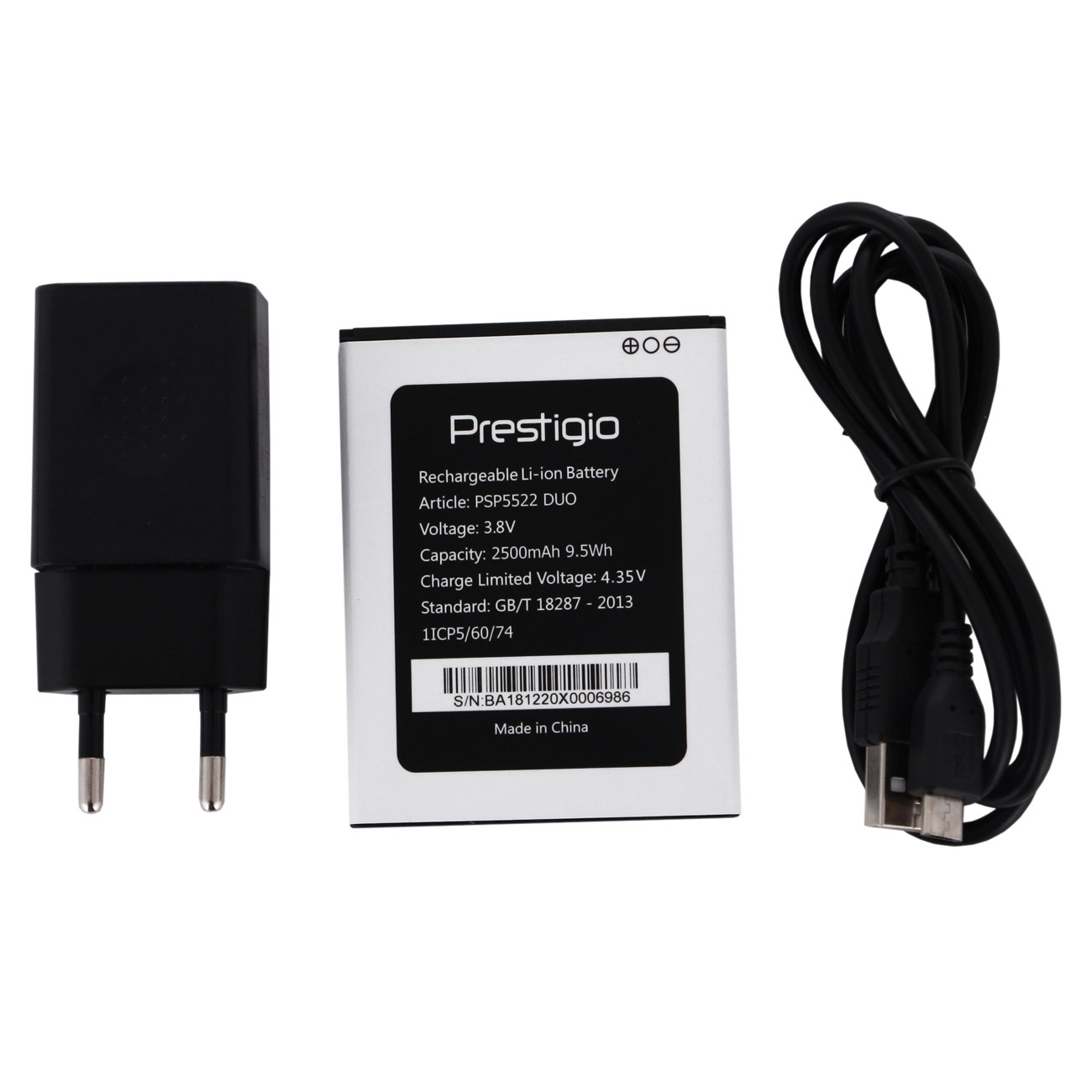 Смартфон Prestigio Muze G5 LTE Black/Blue (PSP5522)