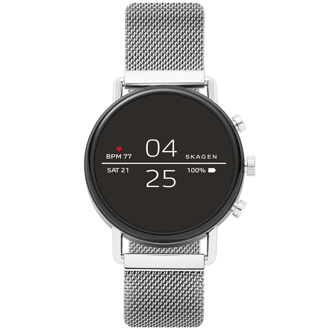 Смарт-часы Skagen Falster 2 Silver / Magnetic сталь