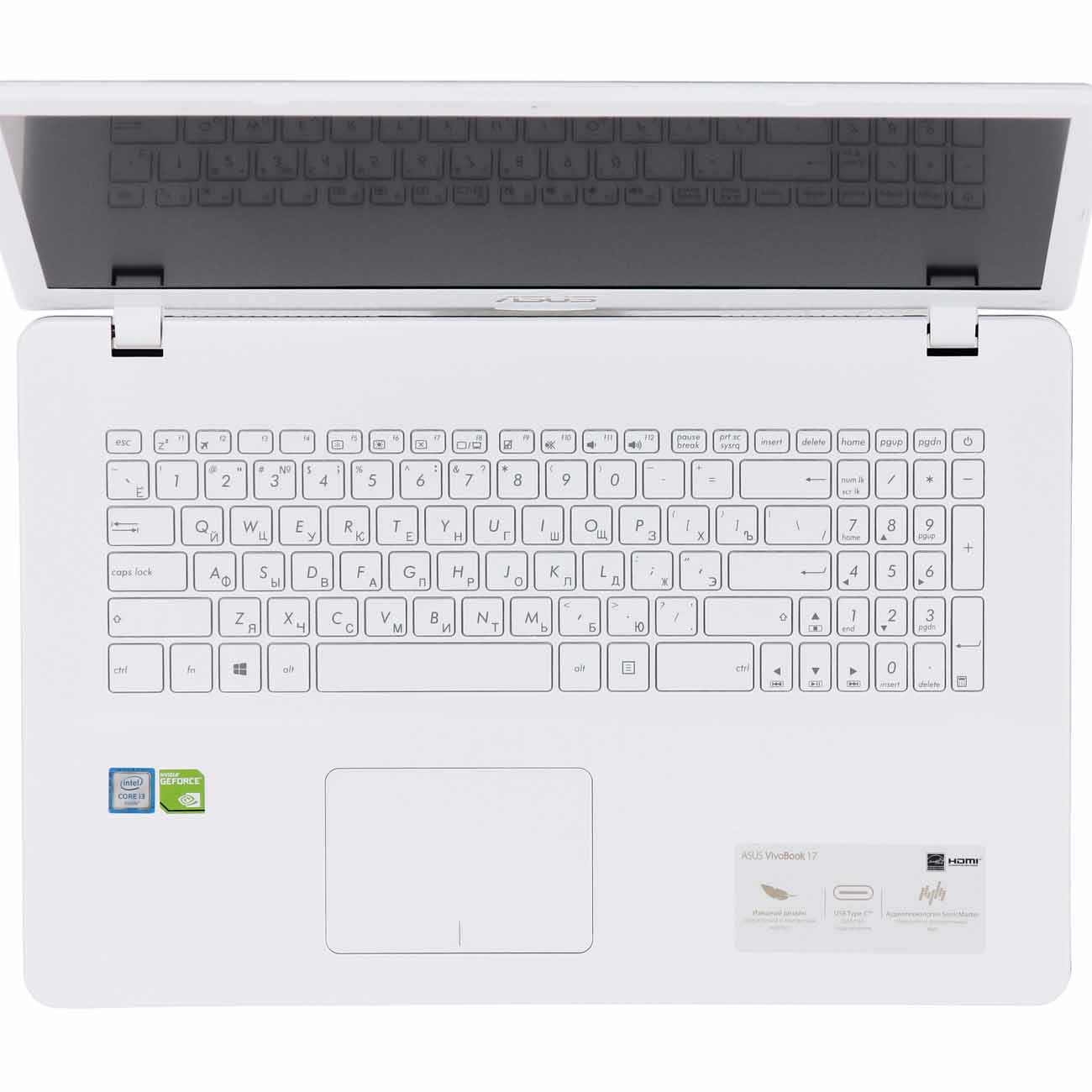 Ноутбук ASUS R702UB-BX284T