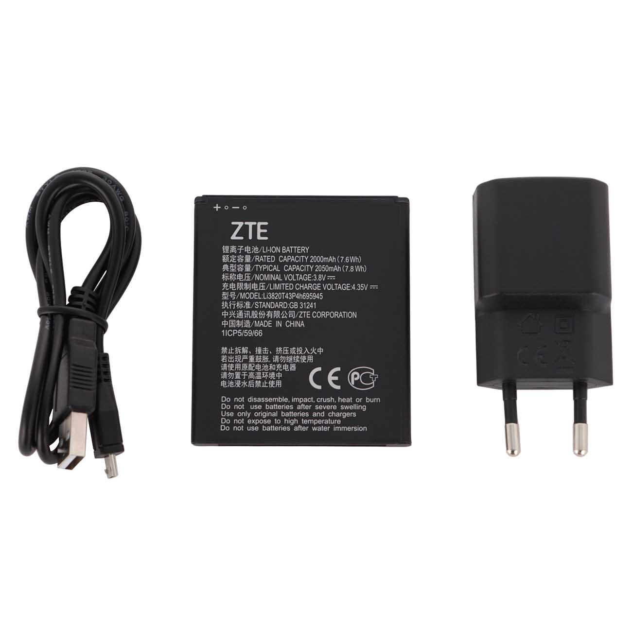 Смартфон ZTE Blade A3 черный