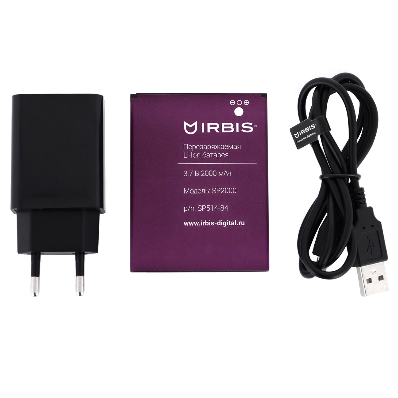 Смартфон Irbis SP514r красный