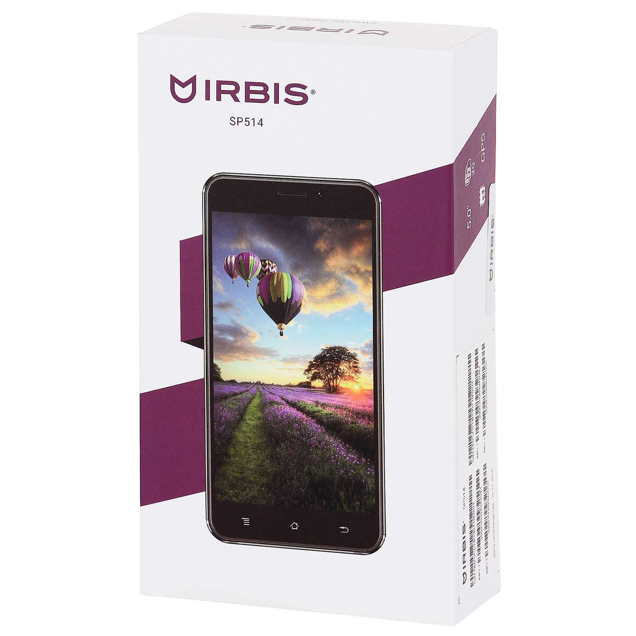 Смартфон Irbis SP514r красный